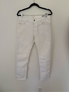 Diesel Sleenker Slim Skinny White Jeans Men 31 x 32